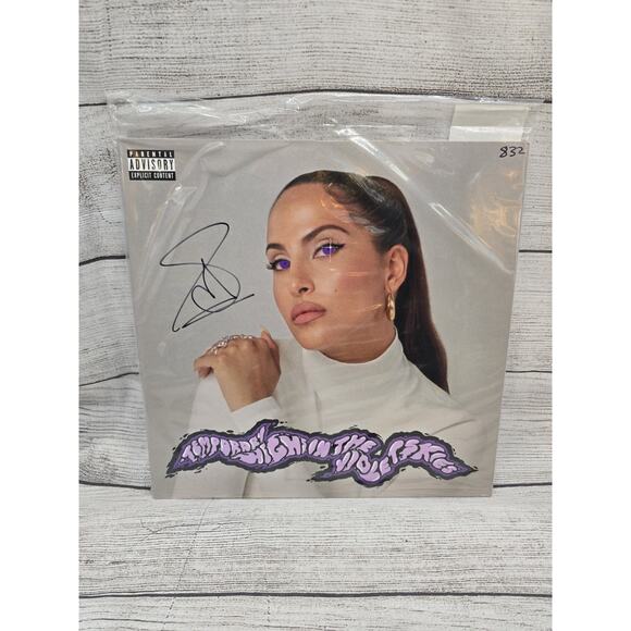 Snoh Aalegra Temporary Highs in the Violet Skies Purple Signed #832 - Picture 1 of 5